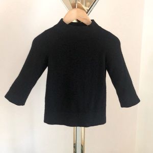 VINCE Charcoal gray Mock neck Cashmere sweater -- Size S